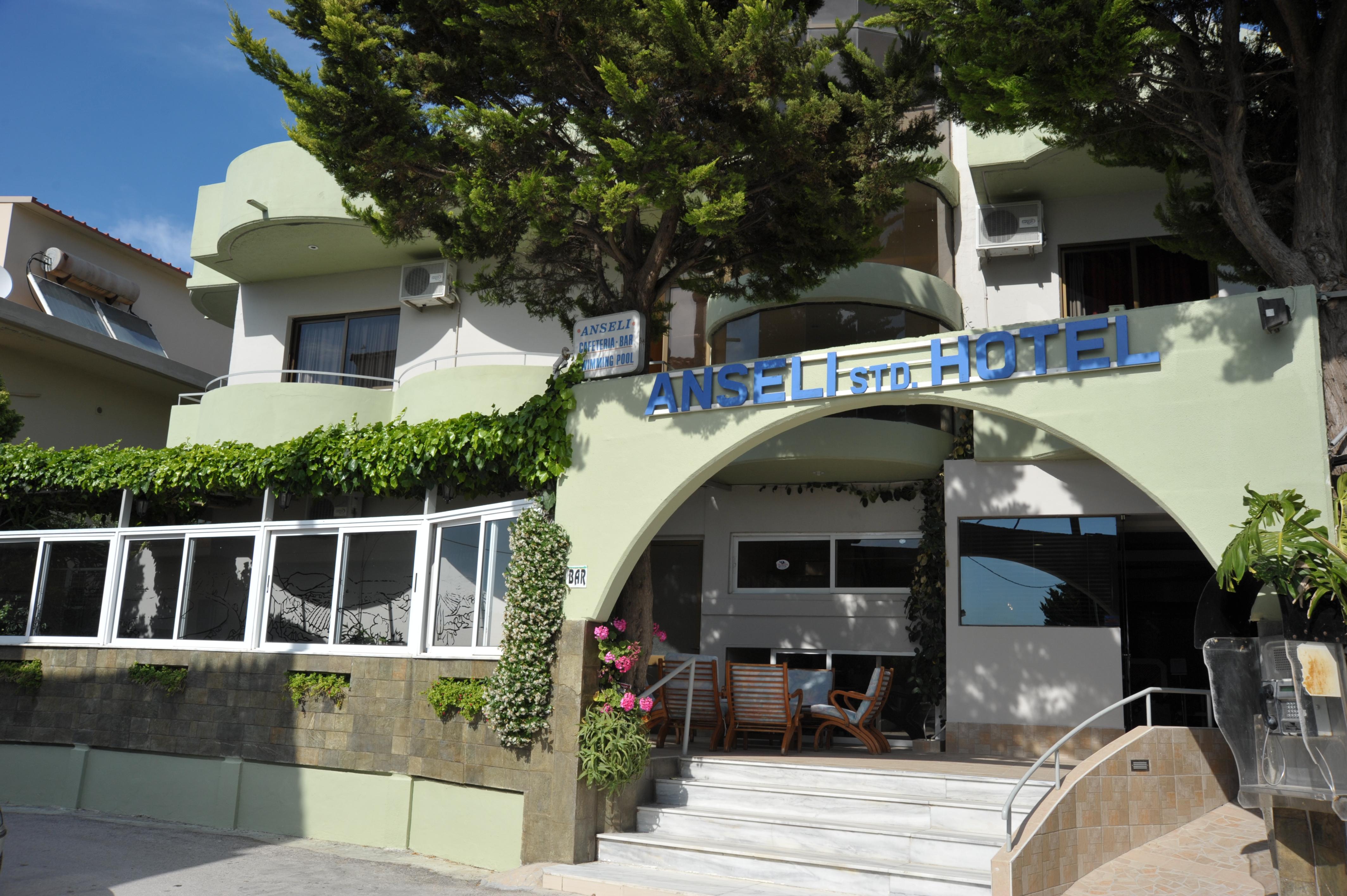 Anseli Hotel Kremastí Exterior foto
